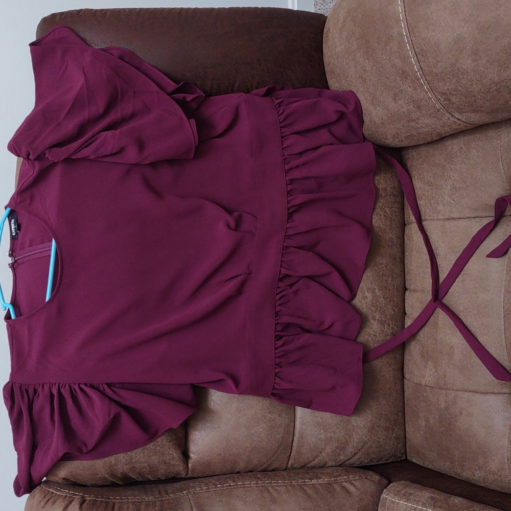 Express Xl Purple Blouse